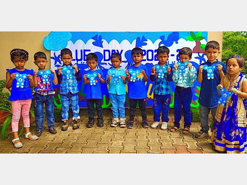 Blue day celebration