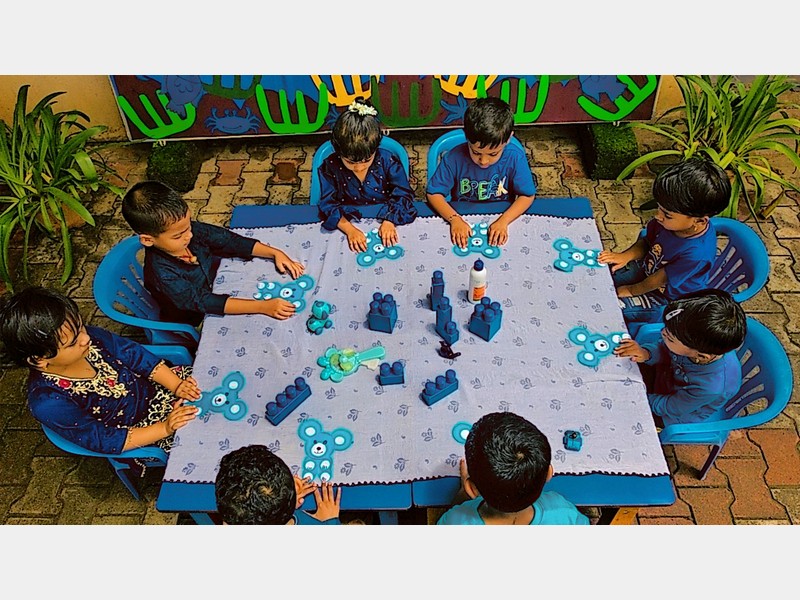 Blue day celebration