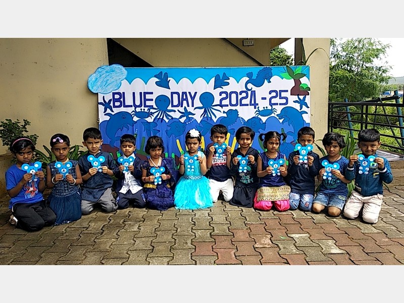Blue day celebration