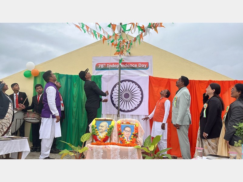 Blue day celebration